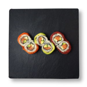 Sushi Regenboog - 6 stuks